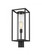1 Light Outdoor Post Mount Fixture (276|584PHMR-BK)