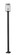 1 Light Outdoor Post Mounted Fixture (276|584PHMS-536P-BK)