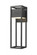 1 Light Outdoor Wall Light (276|585B-BK-LED)