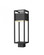 1 Light Outdoor Post Mount Fixture (276|585PHMS-BK-LED)