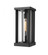 1 Light Outdoor Wall Light (276|586M-BK)