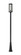 1 Light Outdoor Post Mounted Fixture (276|586PHBR-519P-BK)
