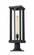 1 Light Outdoor Pier Mounted Fixture (276|586PHBR-533PM-BK)