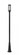 1 Light Outdoor Post Mounted Fixture (276|586PHMR-519P-BK)