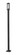 1 Light Outdoor Post Mounted Fixture (276|586PHMS-536P-BK)