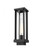 1 Light Outdoor Post Mount Fixture (276|586PHMS-BK)