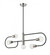 5 Light Linear Chandelier (276|621-5L-MB-PN)