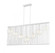 7 Light Linear Chandelier (276|801-7L-WH)