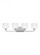 Canfield modern 4-light LED indoor dimmable bath vanity wall sconce in chrome silver finish with etc (38|4428804EN3-05)