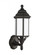 Sevier traditional 1-light LED outdoor exterior small uplight outdoor wall lantern sconce in antique (38|8538751EN3-71)