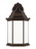 Sevier traditional 1-light outdoor exterior extra large downlight outdoor wall lantern sconce in ant (38|8738751-71)