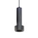 Cicada 10'' Knurled Pendant in Dark Grey (4450|HF1071-DGY)