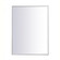 Metal frame rectangle mirror 27 inch in silver (758|MR42736S)