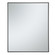 Metal frame rectangle mirror 30 inch in Black (758|MR43036BK)