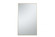 Metal frame rectangle mirror 36 inch in Brass (758|MR43672BR)