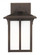 Tomek modern 1-light LED outdoor exterior small wall lantern sconce in antique bronze finish with et (38|8552701EN3-71)