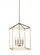 Perryton Medium Four Light Hall / Foyer (38|5115004EN-848)