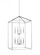 Perryton transitional 8-light LED indoor dimmable extra large ceiling pendant hanging chandelier lig (38|5315008EN-05)