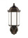 Sevier traditional 1-light outdoor exterior medium uplight outdoor wall lantern sconce in antique br (38|8838751-71)