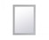 Aqua rectangle vanity mirror 24 inch in Grey (758|VM22432GR)