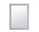 Aqua rectangle vanity mirror 27 inch in Grey (758|VM22736GR)