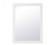 Aqua rectangle vanity mirror 27 inch in White (758|VM22736WH)