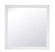 Aqua square vanity mirror 36 inch in White (758|VM23636WH)