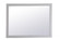 Aqua rectangle vanity mirror 48 inch in Grey (758|VM24836GR)