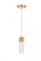 Constellation 1 light Gold LED Pendant (758|5200D4G)
