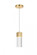 Novastella 1 light Gold LED Pendant (758|5300D4G)