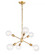 Nolan  6 light Brass pendant (758|LD5034D16BR)