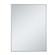 Metal frame rectangle mirror 30 inch in silver (758|MR43040S)