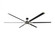Loft 96'' LED Ceiling Fan (6|6LFR96MBKD)
