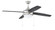 Phaze 4 52'' 4-Blade Ceiling Fan in Brushed Polished Nickel w/ Brushed Nickel/Greywood Blades; In (20|PHA52BNK4-BNGW)