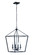 Flynt 4 Light Large Foyer in Flat Black (20|52936-FB)