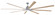 Fleming 100'' 8-Blade Indoor/Outdoor (Damp) Ceiling Fan in Aged Galvanized w/ Driftwood Blades; L (20|FLE100AGV8)