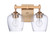 Stellen 2 Light Vanity in Satin Brass (20|12413SB2)