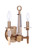 Tarryn 2 Light Wall Sconce in Satin Brass (20|53262-SB)