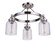 Foxwood 3 Light Convertible Semi Flush in Brushed Polished Nickel (20|53653-BNK)