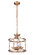 Marlowe 4 Light Convertible Semi Flush in Satin Brass (20|53754-SB)