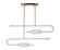 Tuli LED Island in Satin Brass (20|53874-SB-LED)