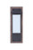 Heights 1 Light Small Outdoor LED Wall Lantern in Whiskey Barrel/Midnight (20|ZA2502-WBMN-LED)