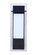 Heights 1 Light Large Outdoor LED Wall Lantern in Stainless Steel/Midnight (20|ZA2522-SSMN-LED)