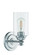 Dardyn 1 Light Wall Sconce in Brushed Polished Nickel (Clear Glass) (20|49801-BNK-C)