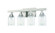 Chicago 4 Light Vanity in Brushed Polished Nickel (20|53104-BNK)