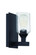 Chicago 1 Light Wall Sconce in Flat Black (20|53161-FB)