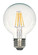 4.72'' M.O.L. Clear LED G25, E26, 8W, Dimmable, 2700K (20|9651)