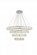 Monroe Integrated LED Chip Light Chrome Chandelier Clear Royal Cut Crystal (758|3503G41C)