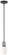 Parsons Studio - Mini Pendant (10|4101-66)