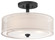 Parsons Studio - 3 Light Semi Flush (10|4107-66)